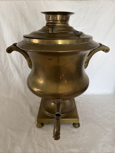 Antique russian tula - tula, brass