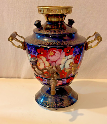 Russian hand painted floral - hand,